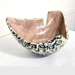 Studio Pottert Abstract Serving Bowl Spoon Holder Cigar Ashtray Sponge Retro